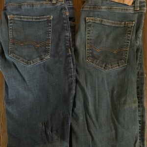 Dark Blue American Eagle Flex Denim Jeans